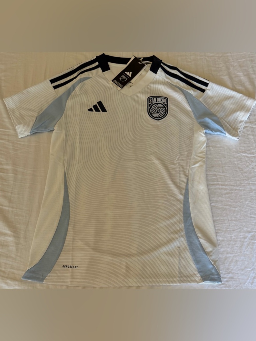 Adidas MLS San Diego FC 2025/26 Away Soccer Jersey FJ2731 Women’s Sz